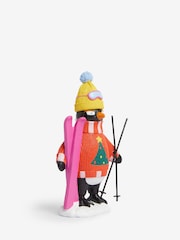 Multi Penguin Ski Christmas Ornament - Image 4 of 5