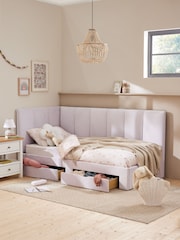Opulent Velvet Lilac Kids Marlow Drawer Upholstered Frame - Image 1 of 7