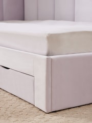 Opulent Velvet Lilac Kids Marlow Drawer Upholstered Frame - Image 4 of 7