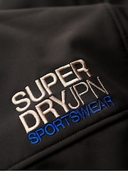 Superdry Black Hooded Soft Shell Trekker Jacket - Image 7 of 8