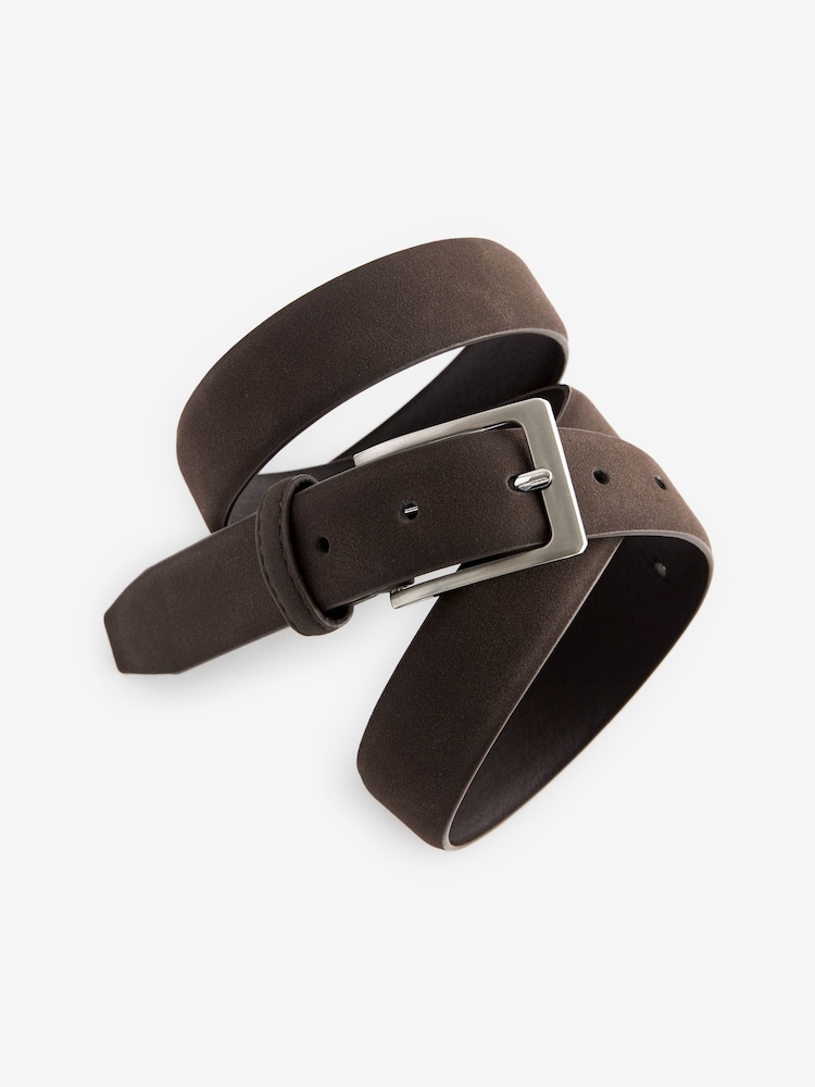 Brown Suedette Belt - Image 2 of 3