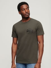 Superdry Green Tokyo Graphic T-Shirt - Image 1 of 5