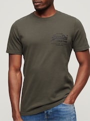 Superdry Green Tokyo Graphic T-Shirt - Image 3 of 5