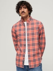 Superdry Red Vintage Check Shirt - Image 1 of 6