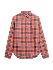 Superdry Red Vintage Check Shirt - Image 4 of 6