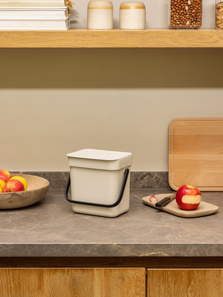 Brabantia Soft Beige Sort & Go Bin - Image 1 of 6 Brabantia Soft Beige Sort & Go Bin - Image 1 of 6