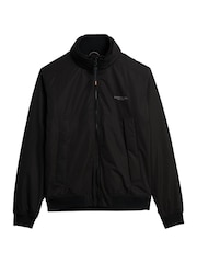 Schwarz - Superdry Sports Harrington-Jacke - Bild 6 von 9
