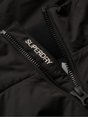 Schwarz - Superdry Sports Harrington-Jacke - Bild 8 von 9