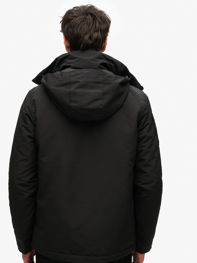 Superdry Black Ultimate Windbreaker Jacket - Image 6 of 7