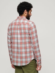 Superdry White Vintage Check Shirt - Image 2 of 4