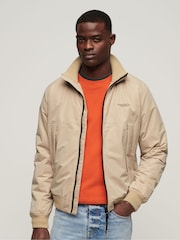 Nude - Superdry Sports Harrington-Jacke - Bild 1 von 8