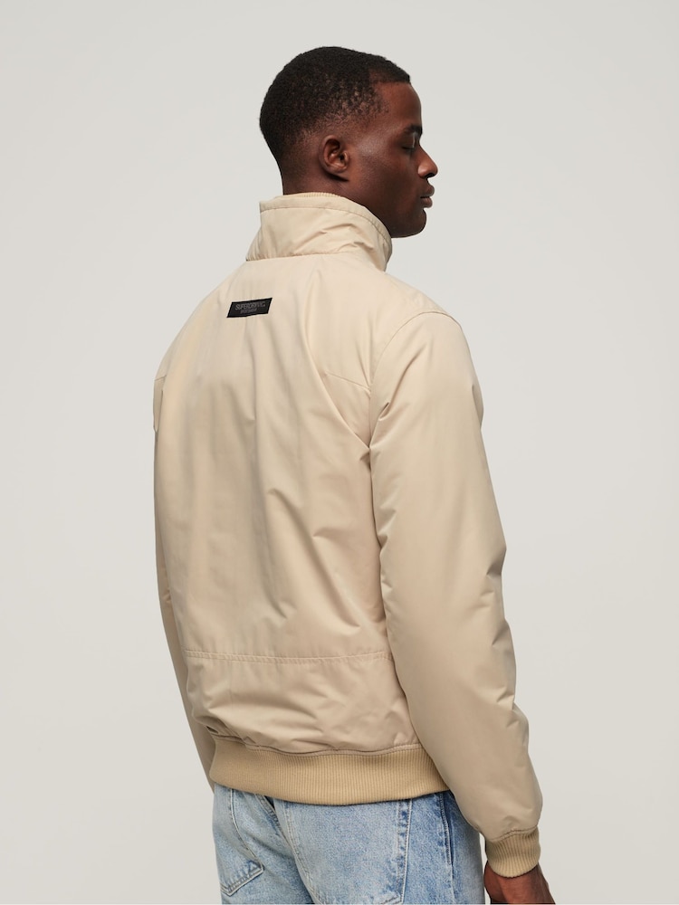 Nude - Superdry Sports Harrington-Jacke - Bild 2 von 8