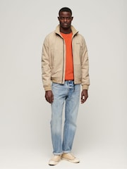 Nude - Superdry Sports Harrington-Jacke - Bild 3 von 8
