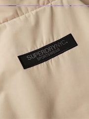 Nude - Superdry Sports Harrington-Jacke - Bild 8 von 8