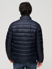 Superdry Blue Lightweight Padded Jacket - Image 2 of 8