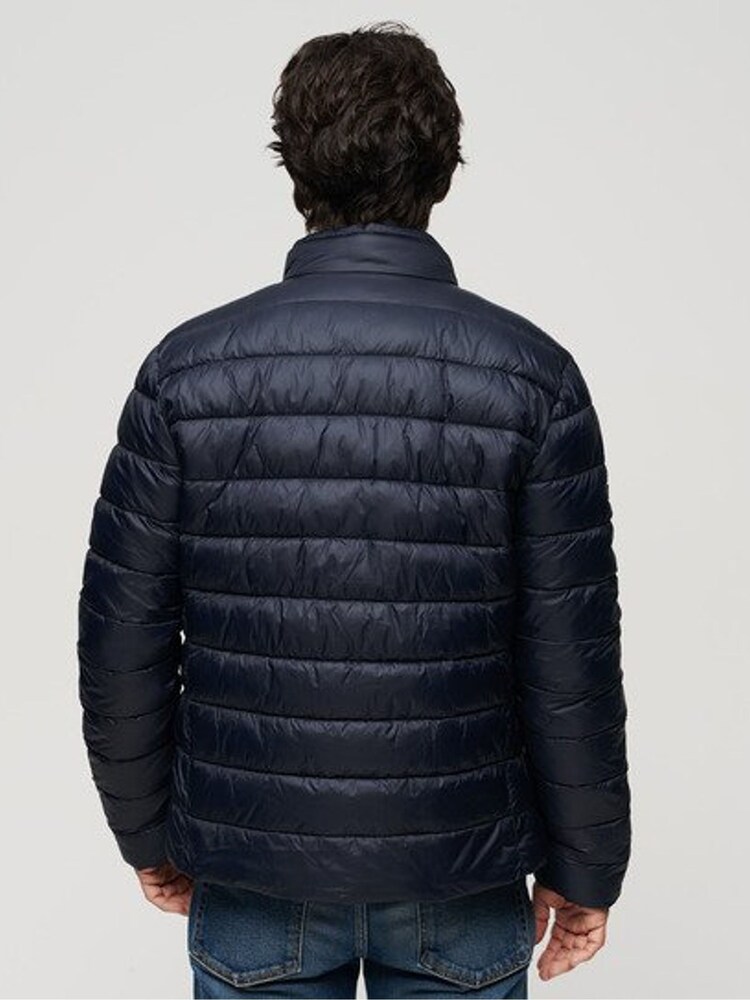 Superdry Blue Lightweight Padded Jacket - Image 2 of 8