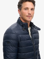 Superdry Blue Lightweight Padded Jacket - Image 5 of 8