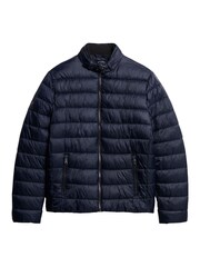 Superdry Blue Lightweight Padded Jacket - Image 6 of 8