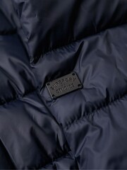Superdry Blue Lightweight Padded Jacket - Image 8 of 8