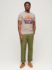 Nude - Superdry Great Outdoors Grafik-T-Shirt - Bild 2 von 5