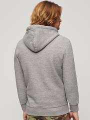 Superdry Grey Tokyo Vintage Logo Hoodie - Image 2 of 6