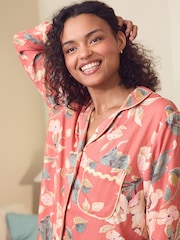 Laura Ashley Alworth Floral Button Through Pyjamas - Image 5 of 9