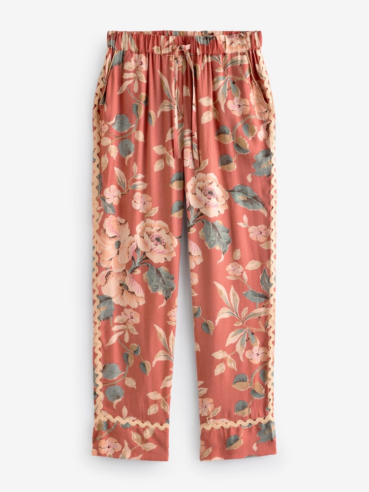 Laura Ashley Alworth Floral Button Through Pyjamas - Image 9 of 9