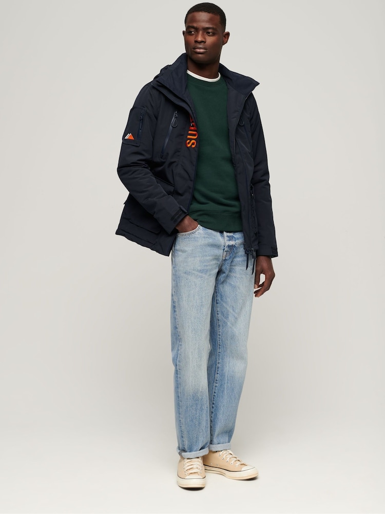 Superdry Blue Ultimate Windbreaker Jacket - Image 4 of 6