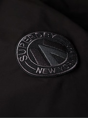 Superdry Black City Hooded Wind Parka Jacket - Image 6 of 7