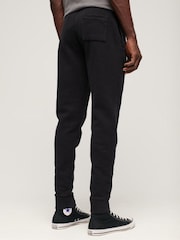 Superdry Black Classic Vintage Logo Heritage Joggers - Image 2 of 6