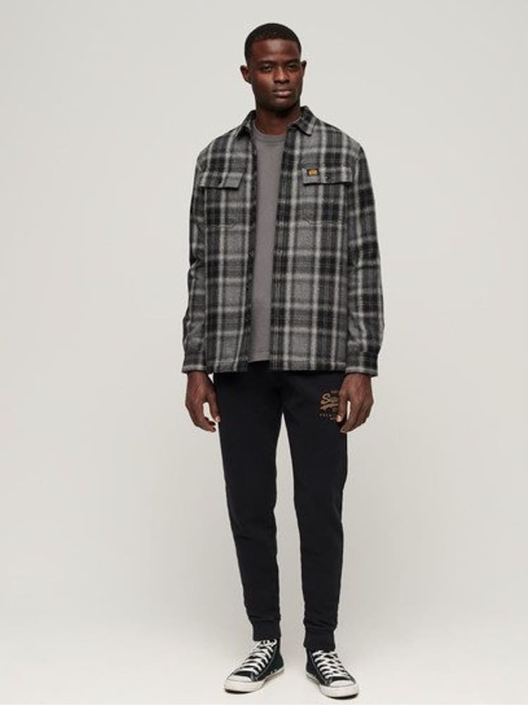 Noir - Jogging Superdry Classic Vintage Heritage à logo - Image 3 of 6