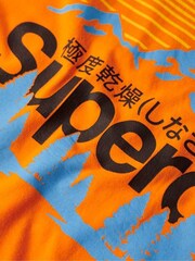 Orange - Superdry Great Outdoors Grafik-T-Shirt - Bild 4 von 5