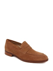 Jones Bootmaker Leather Penny Loafers - Image 3 of 6