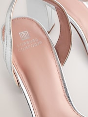 Silver Standard/Wide Fit Block Heel Sandals - Image 13 of 15