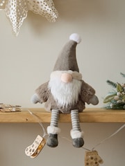 Natural Christmas Gonk Plush Ornament - Image 1 of 5