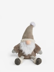 Natural Christmas Gonk Plush Ornament - Image 3 of 5
