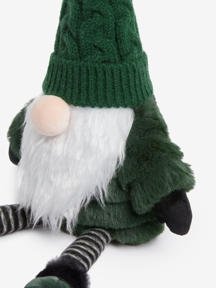 Green Christmas Gonk Plush Ornament - Image 5 of 5