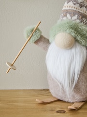 Sage Green Gonk Christmas Plush Ornament - Image 2 of 5