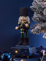 Navy Musical Nutracker Christmas Ornament - Image 1 of 4