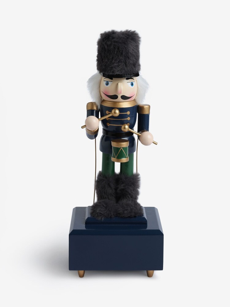 Navy Musical Nutracker Christmas Ornament - Image 3 of 4