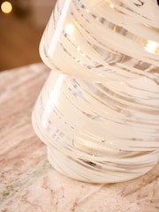 Gold Light Up Glass Tree Christmas Ornament - Image 4 of 5