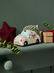 White Christmas Car Ornament - Image 1 of 5