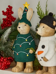 Set of 2 Green Bertie and Rosie Christmas Ornaments - Image 2 of 6