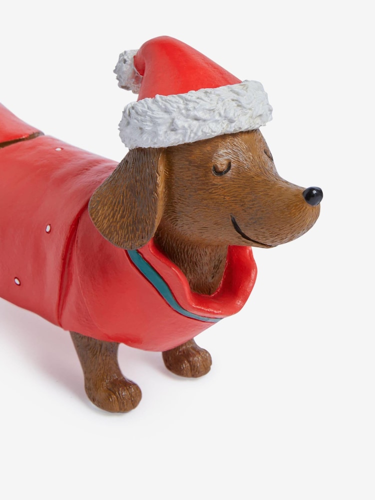 Red Sausage Dog Christmas Jumper Ornament - Image 5 of 5