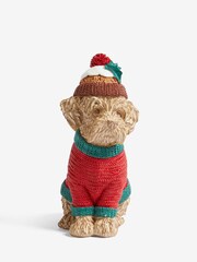 Natural Charlie the Cockapoo Christmas Ornament - Image 2 of 4