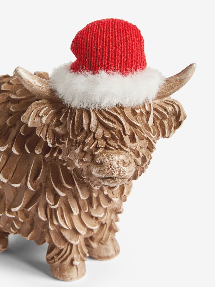 Buy Natural Hamish the Highland Cow Christmas Ornament from the