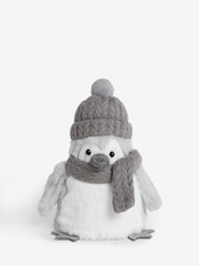 Grey Light-Up Penguin Christmas Ornament - Image 3 of 4