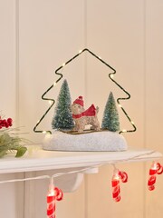 Natural Light-Up Charlie the Cockapoo Christmas Decoration - Image 1 of 5
