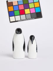 Set of 2 Black Penguin Christmas Ornaments - Image 3 of 5