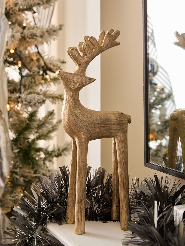Gold XL Stag Ornament - Image 1 of 4